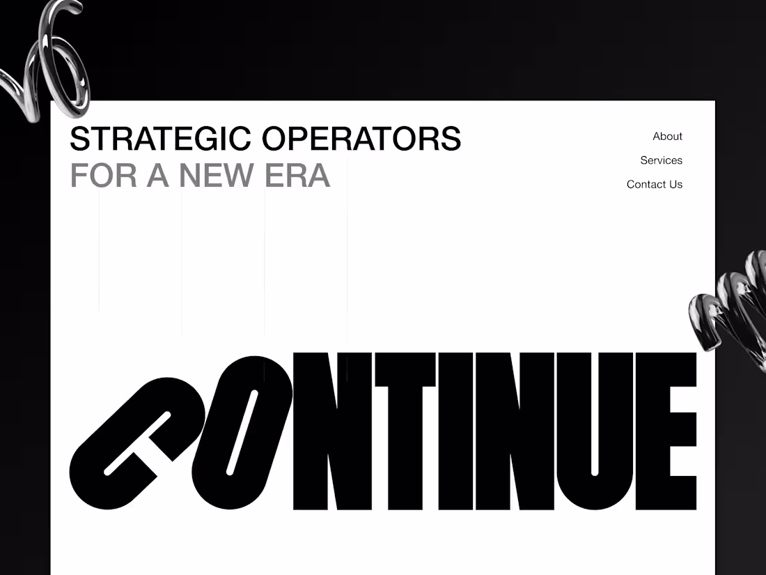 Cover image for Continue Landing Page: Framer Website Development