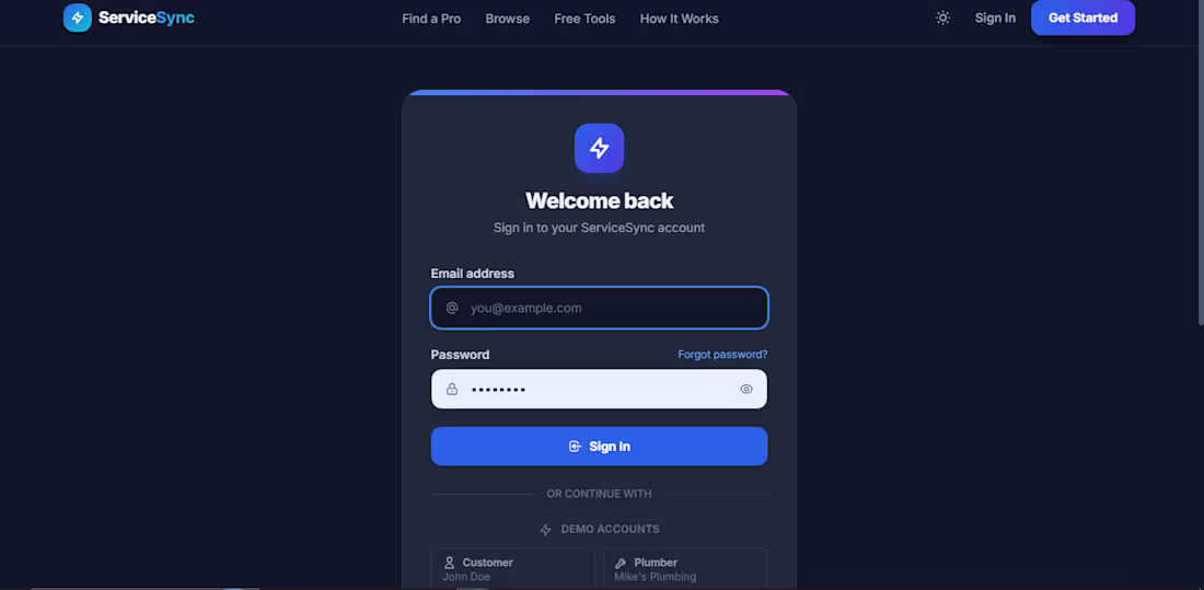 Cover image for Developed an AI-powered home-service marketplace
