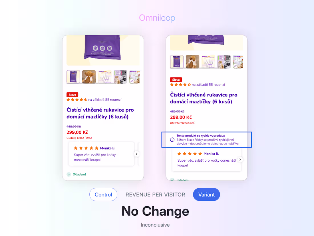 Cover image for 🧪 Black Friday Experiment: Scarcity + Urgency We nudged a k...