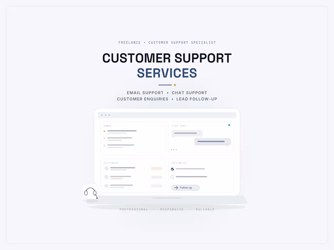 Cover image for Customer Support
