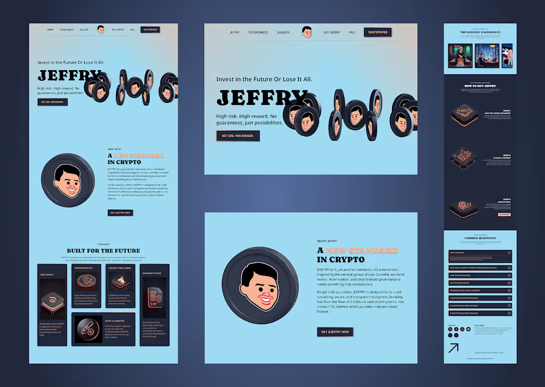 Cover image for Jeffry Crypto Website