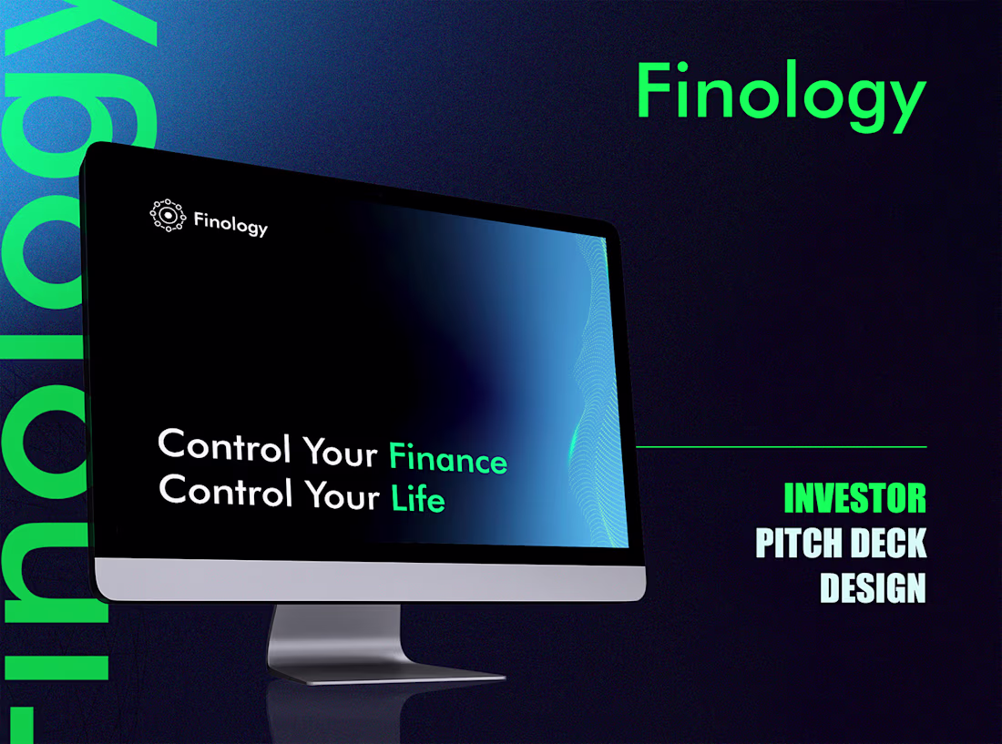 Cover image for Fintech Investor Pitch Deck :: Behance
