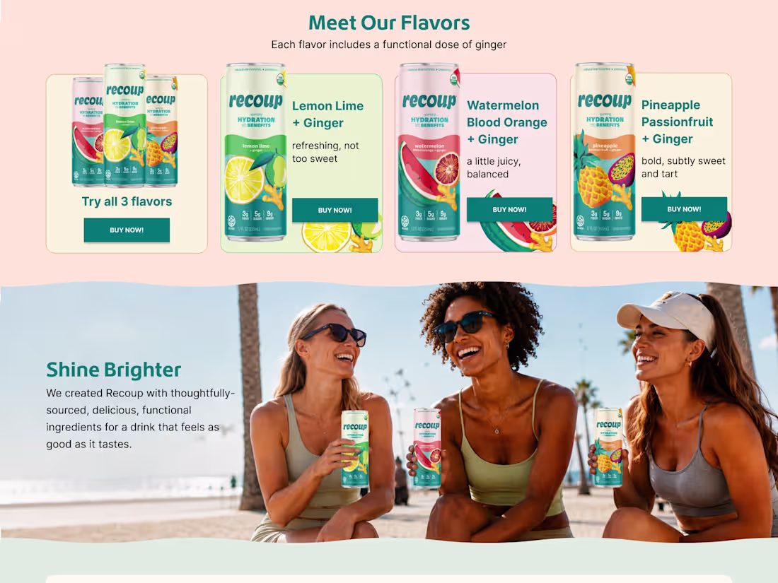 Cover image for Recoup — Shopify E-commerce Website