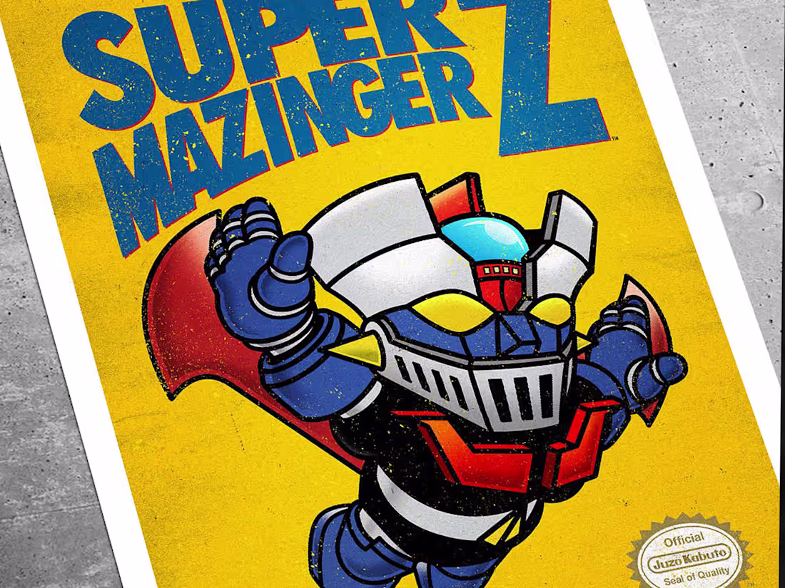 Cover image for Mazinger Z x Super Mario Bros. 3 Mashup