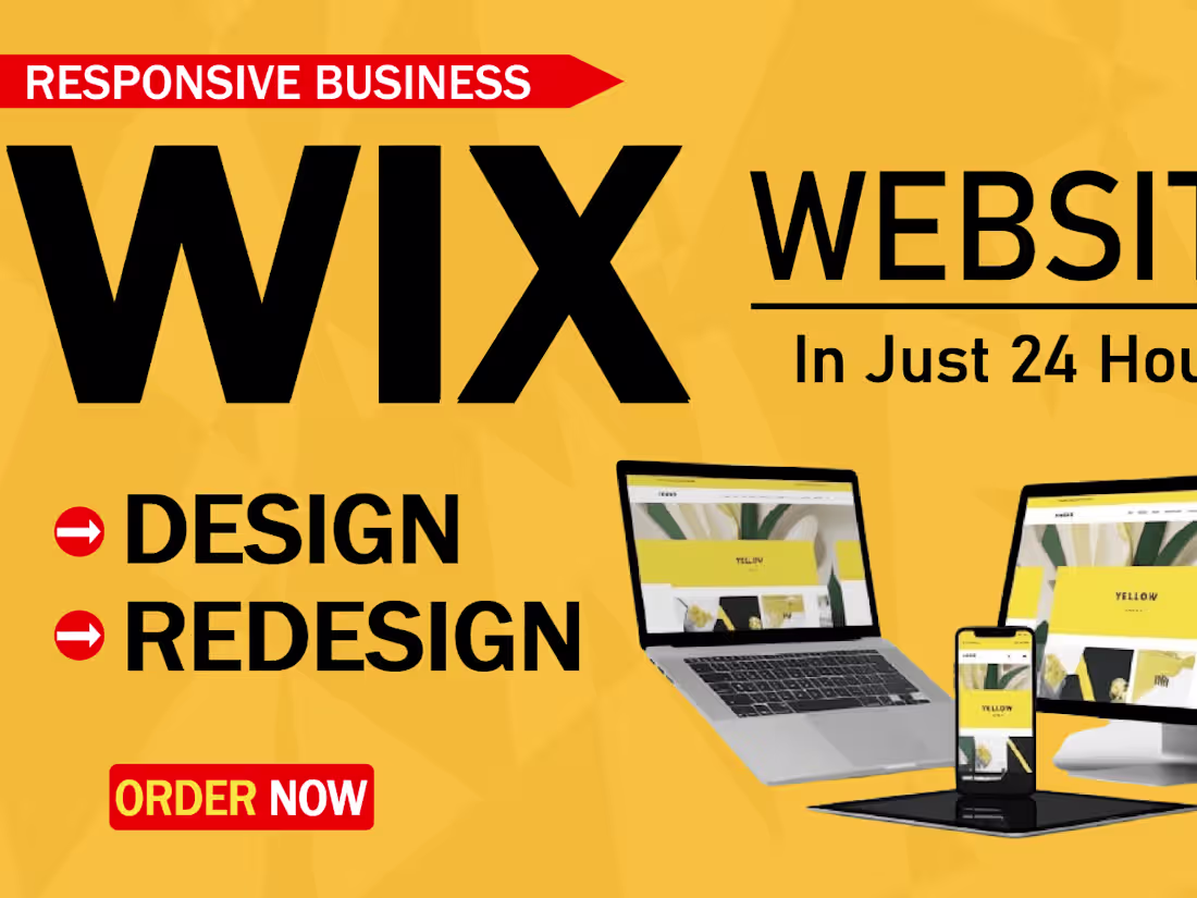 Cover image for Wix Website Design