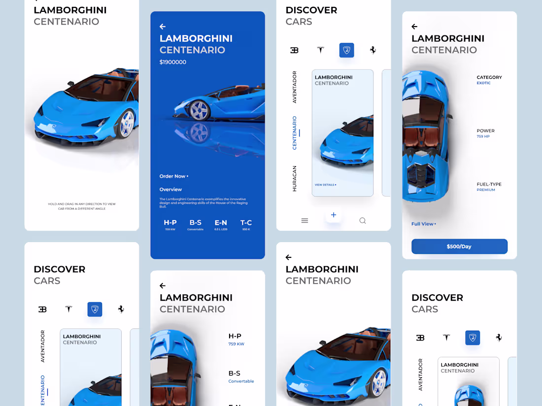 Cover image for Rental car app