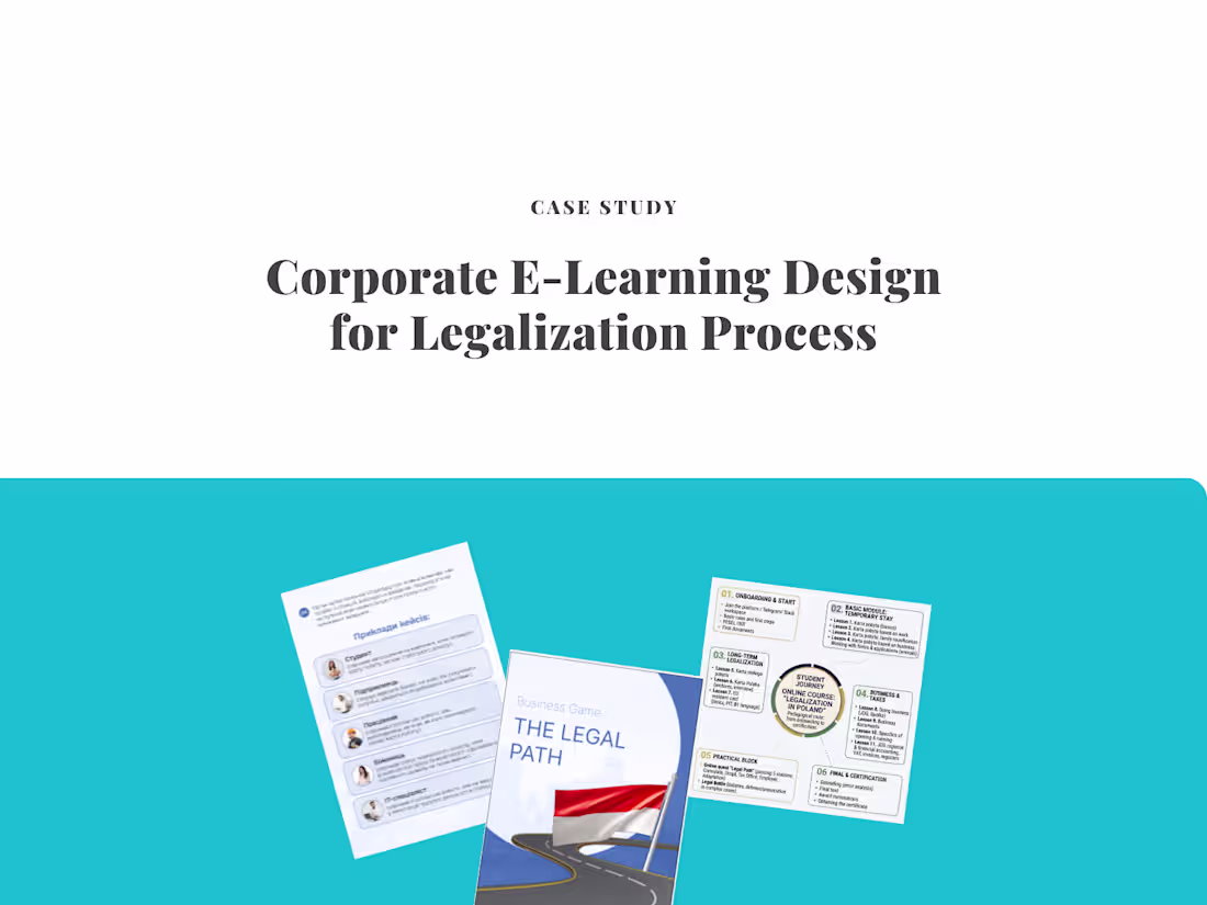 Cover image for Corporate E-Learning: Legalization in Poland