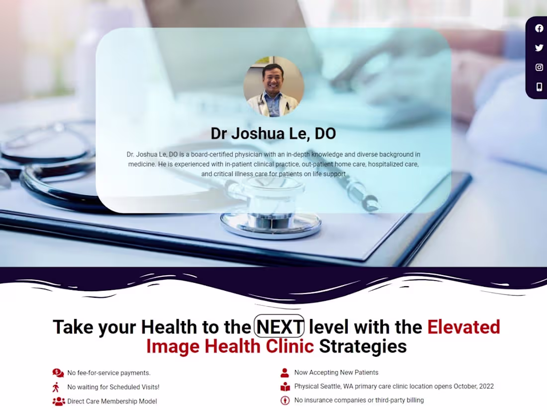Cover image for  Medical Services webSite (Wordpress+ Elementor)