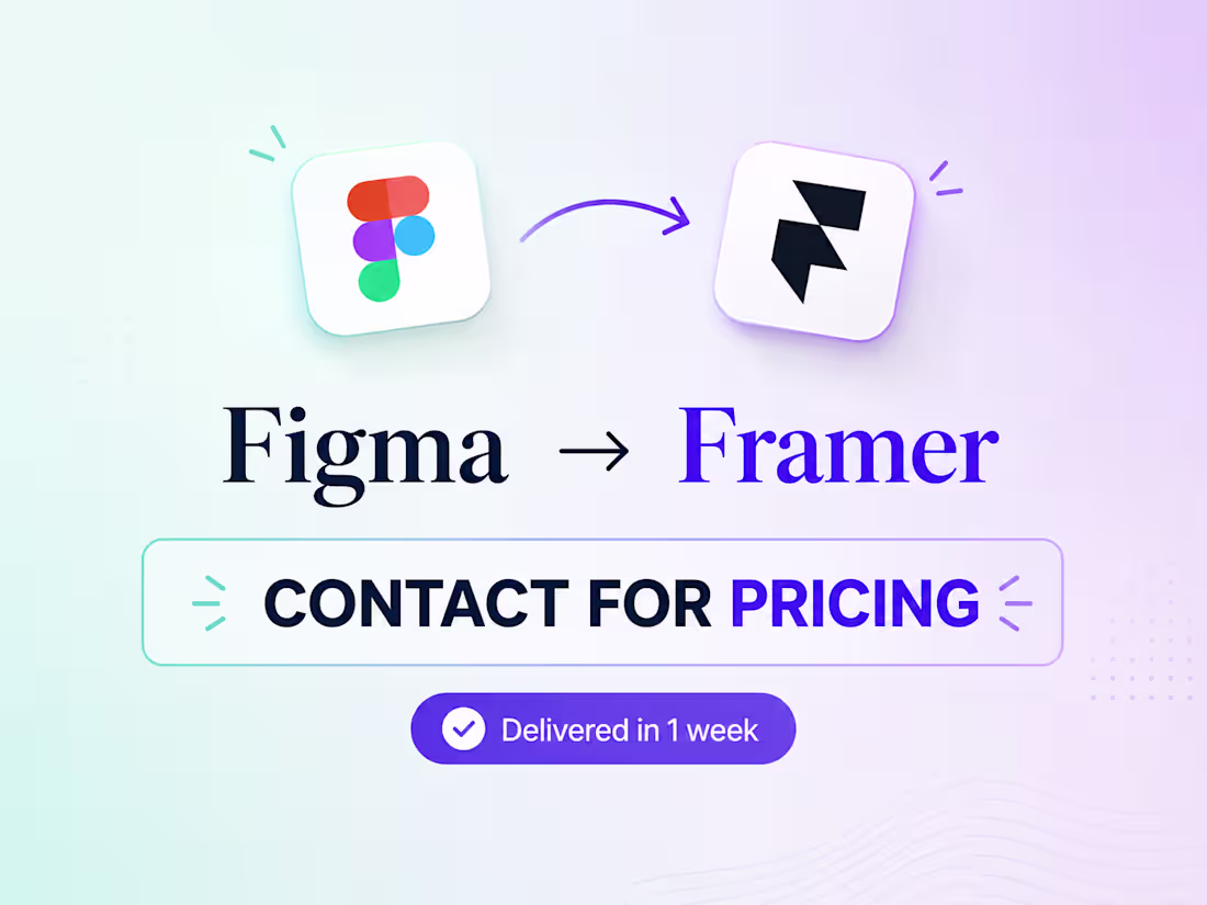 Cover image for Figma to Framer