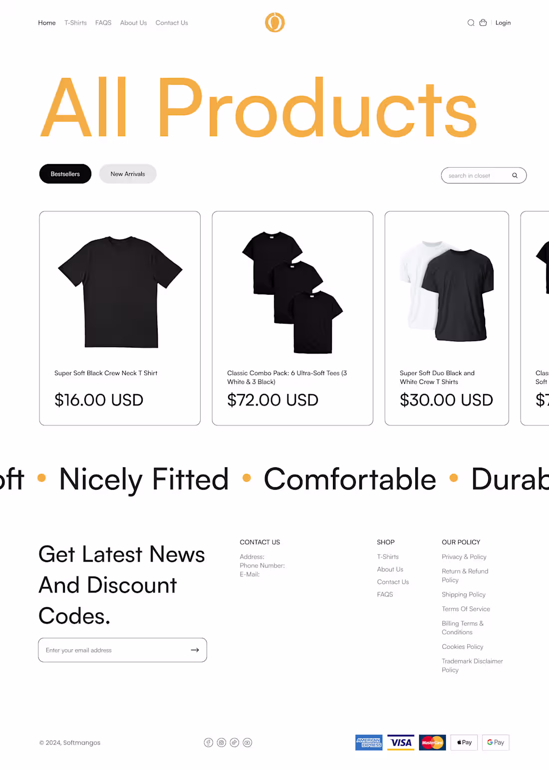 Cover image for SoftMangos — Figma to Shopify