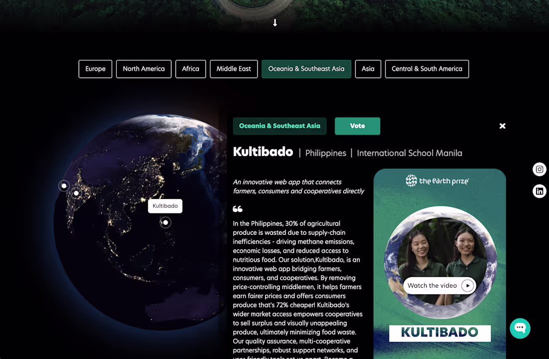 Cover image for Global Sustainability Competition Platform Development