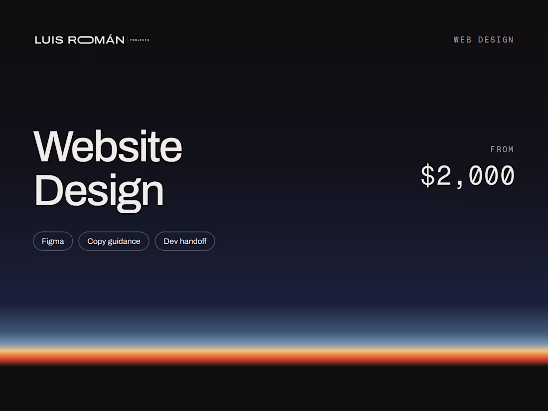 Cover image for Website Design