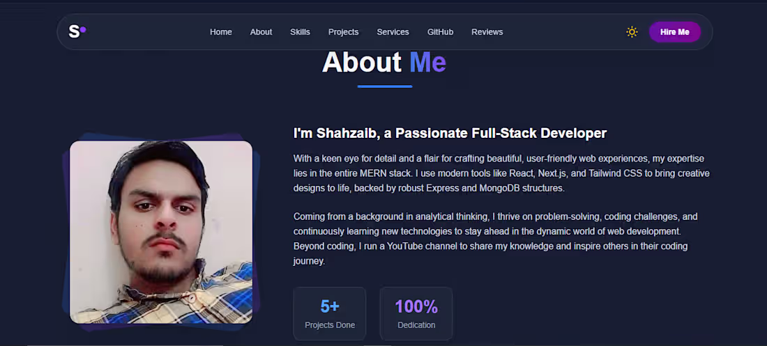 Cover image for My Personal Portfolio Website 