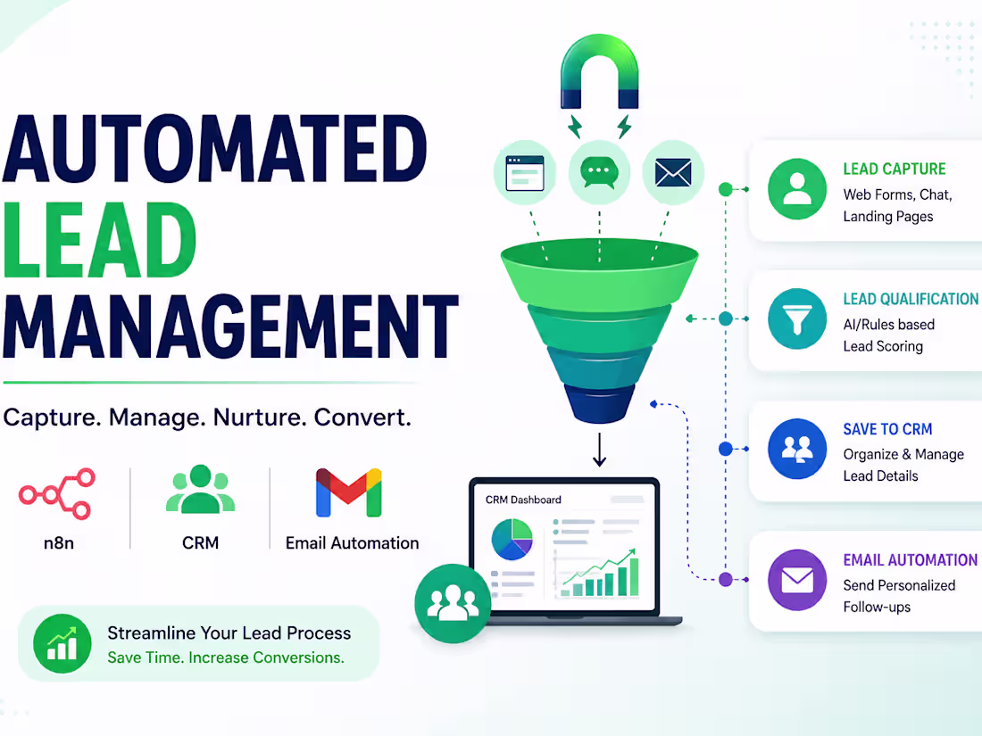 Cover image for Automated Appointment Booking Workflow 🚀

Built