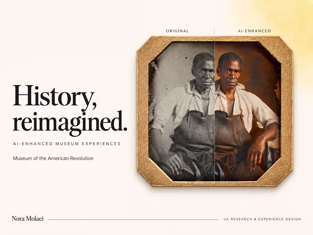 Cover image for AI-Enhanced Museum Experiences — UX Research & Design