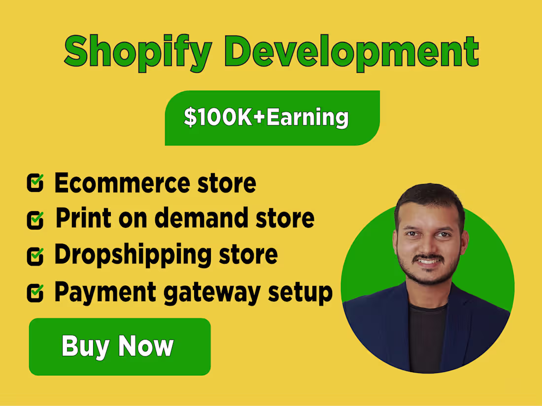 Cover image for Shopify Ecommerce Store | Dropshipping Store