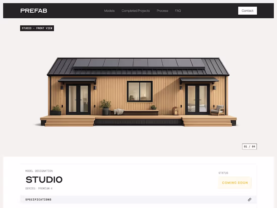 Cover image for Prefab - Modular Architecture | Framer Template, is now avai...