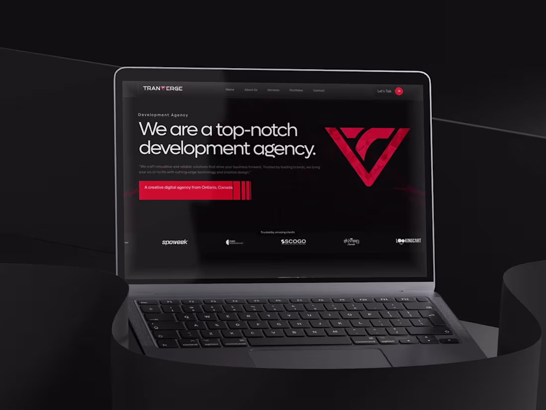 Cover image for Tranverge Agency Website Design & Development