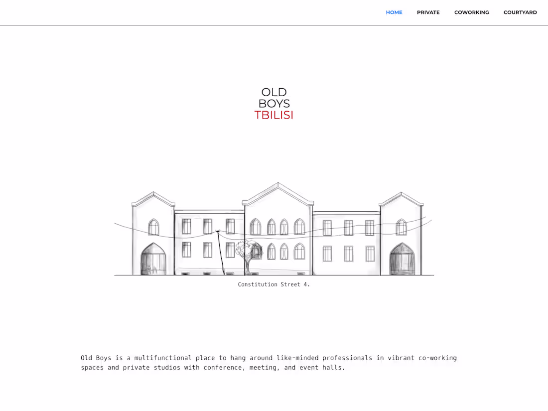 Cover image for Oldboys (Webflow)