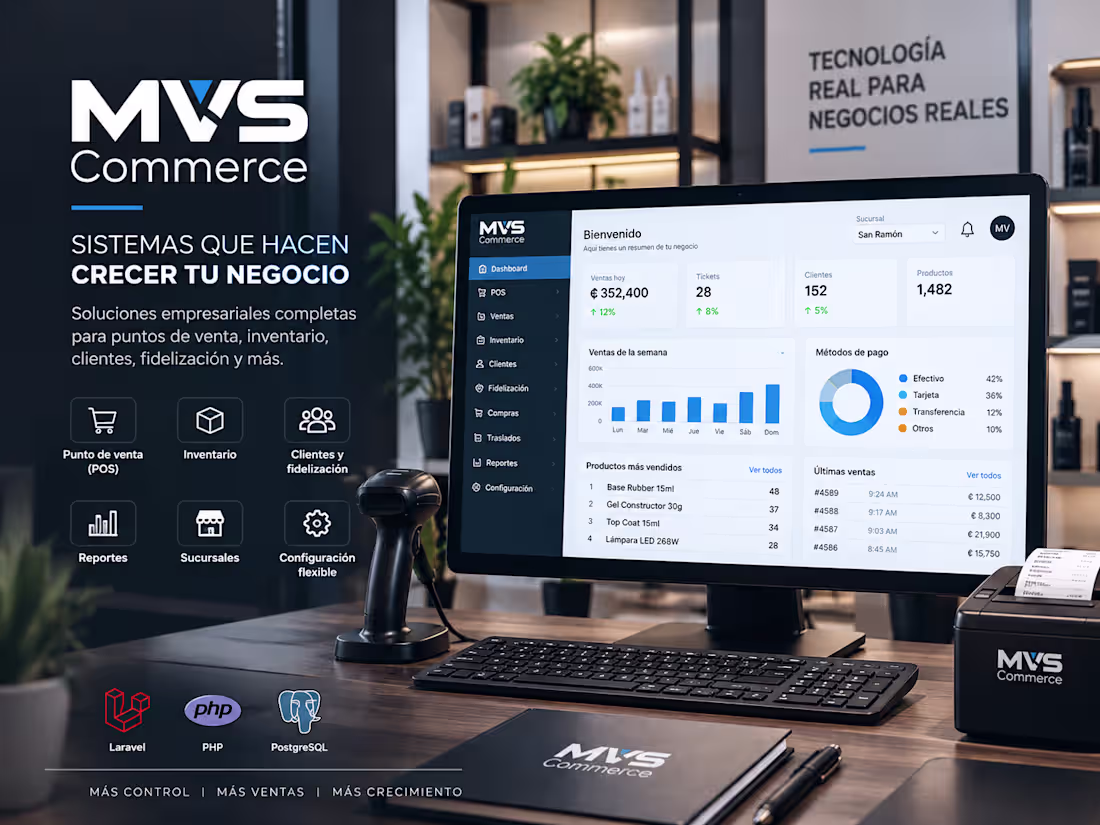 Cover image for MVS Commerce — Business Management & Point of Sale System