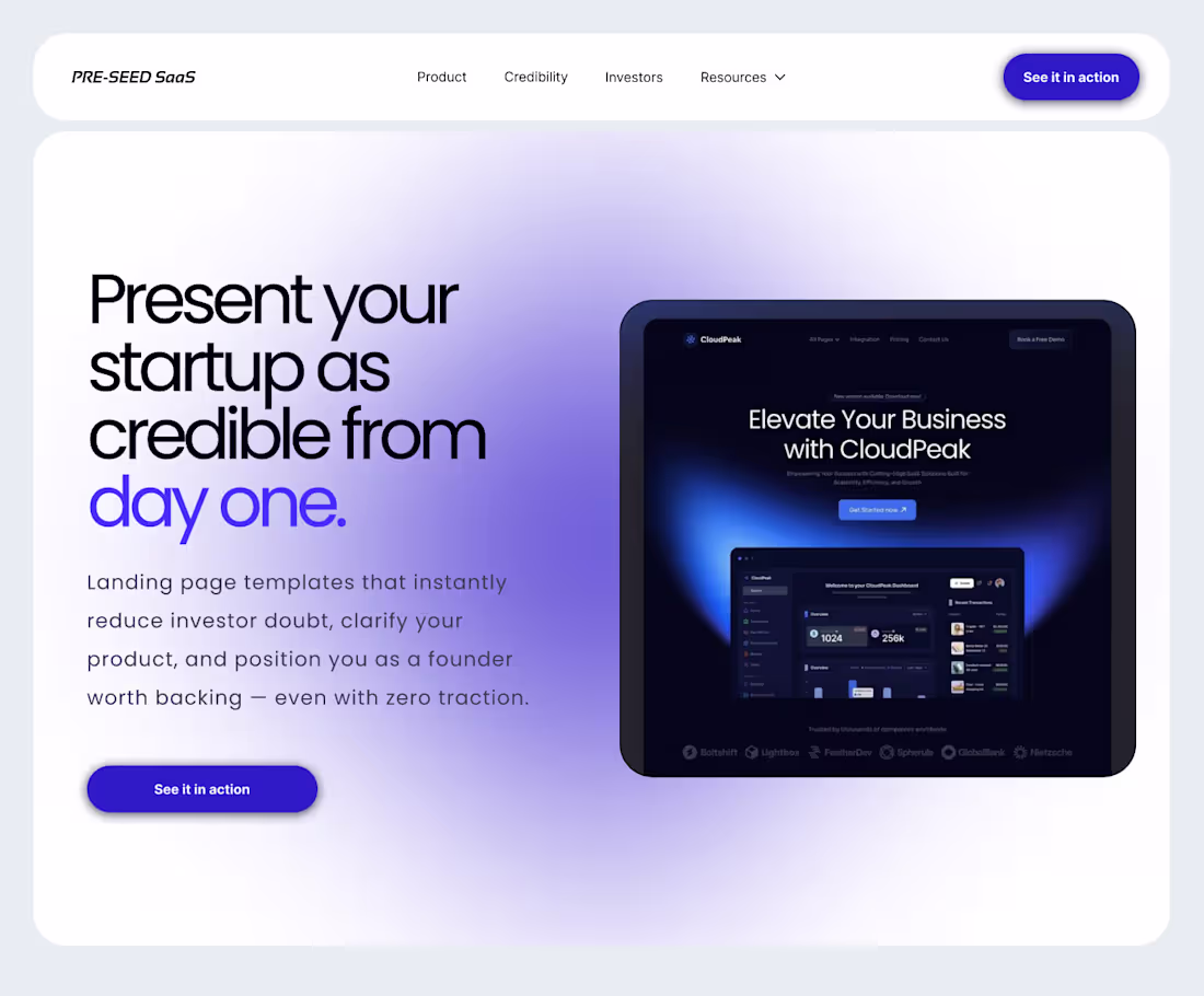 Cover image for Designing a Framer template for pre-seed founders who need c...
