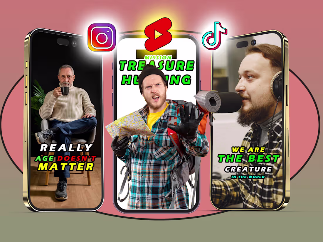 Cover image for I do edit Youtube Shorts, TikToks, Instagram Reels