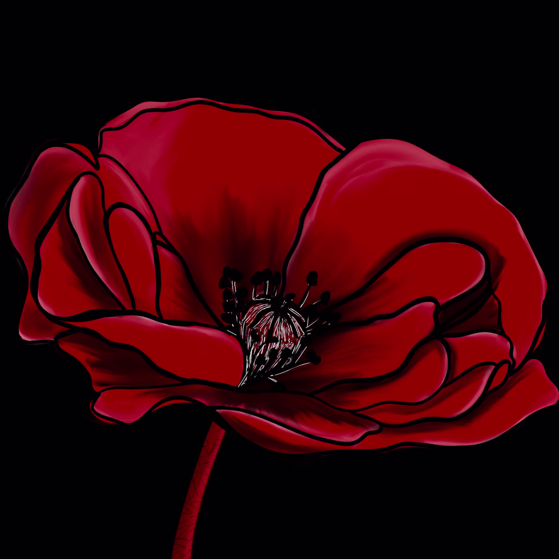 Cover image for Monochromatic Florals: Student Work -