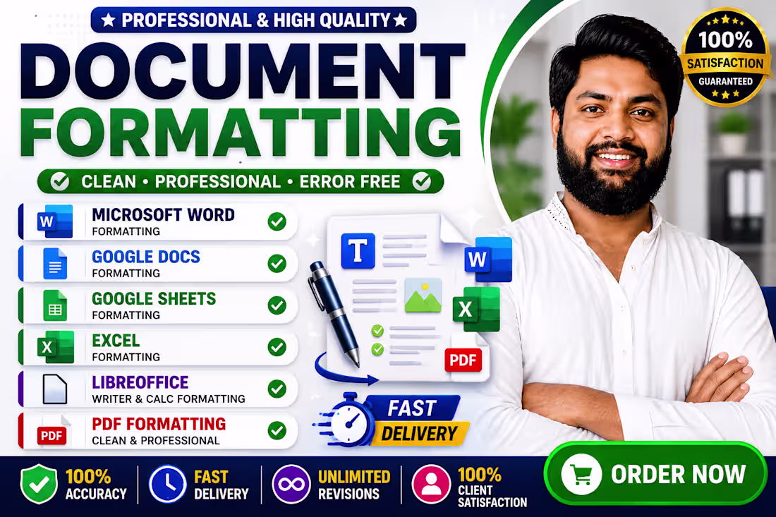 Cover image for 📄 Professional Document Formatting Services