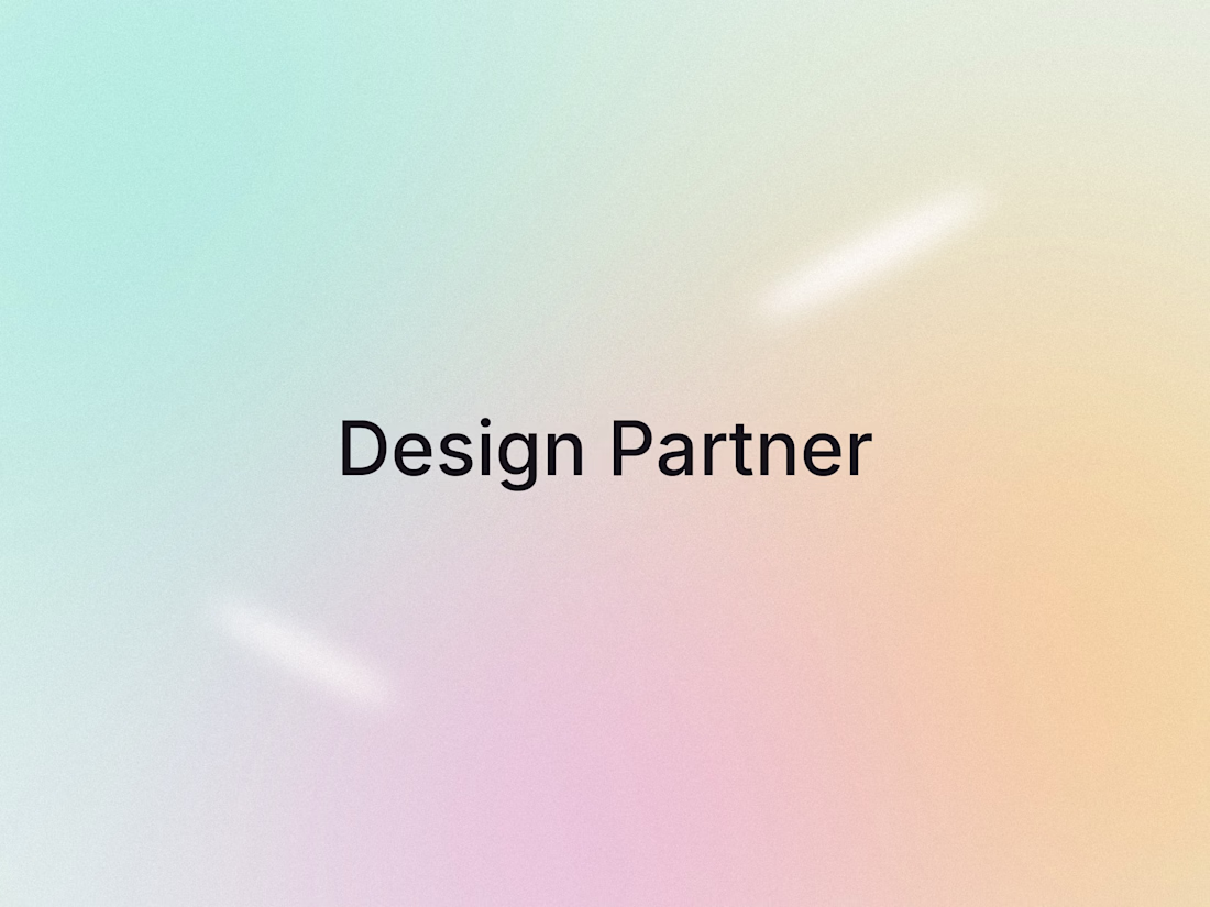 Cover image for Design Partner: monthly design & build
