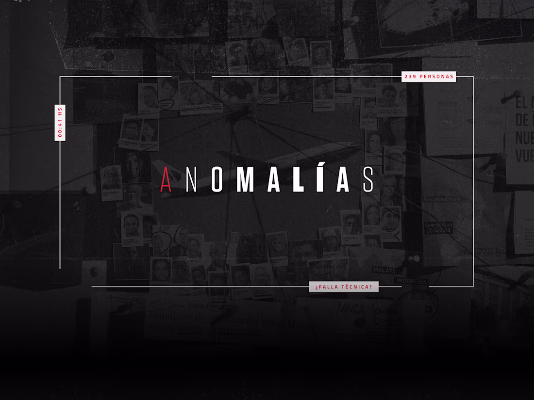 Cover image for Anomalías · YouTube Branding