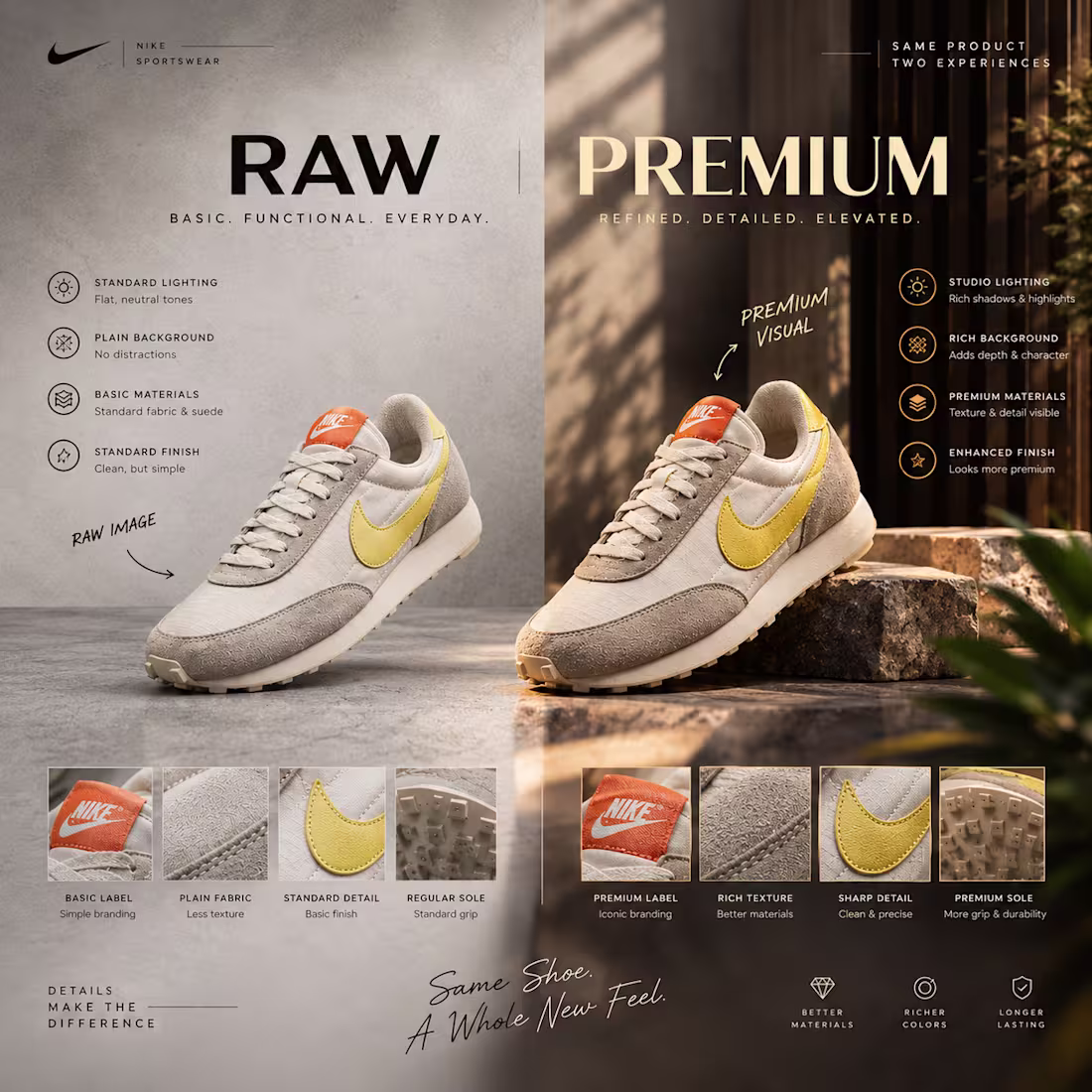 Cover image for Turning Raw Product Photo to 2 Premium Studio Visuals