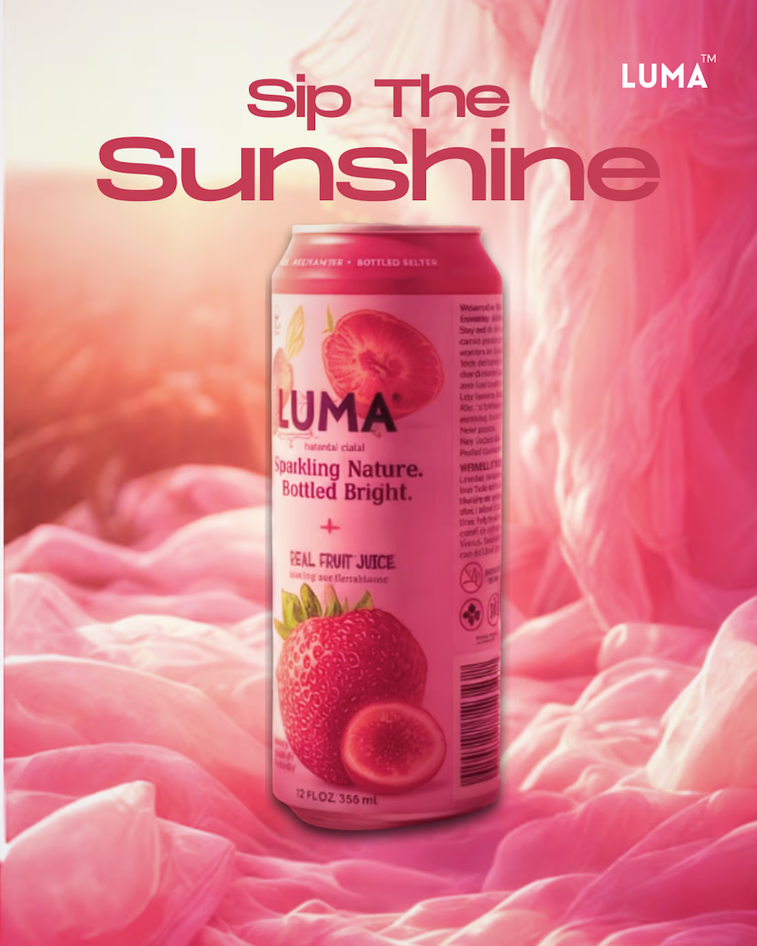 Cover image for LUMA Sparkling Juice - Social