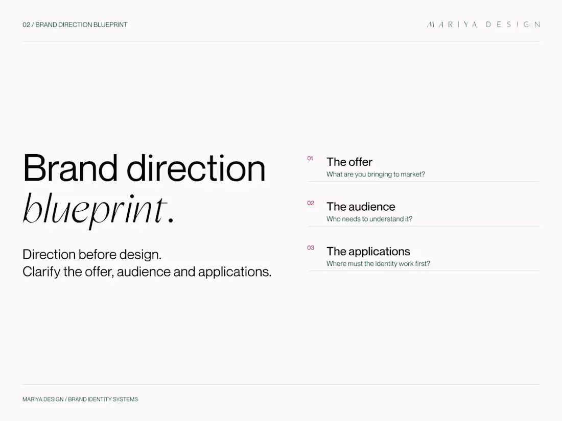Cover image for Brand Direction Blueprint