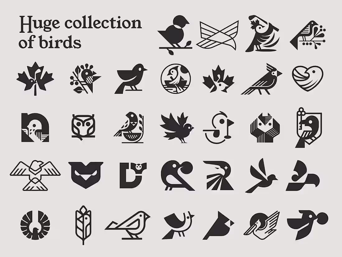Cover image for Huge collection of birds /2023