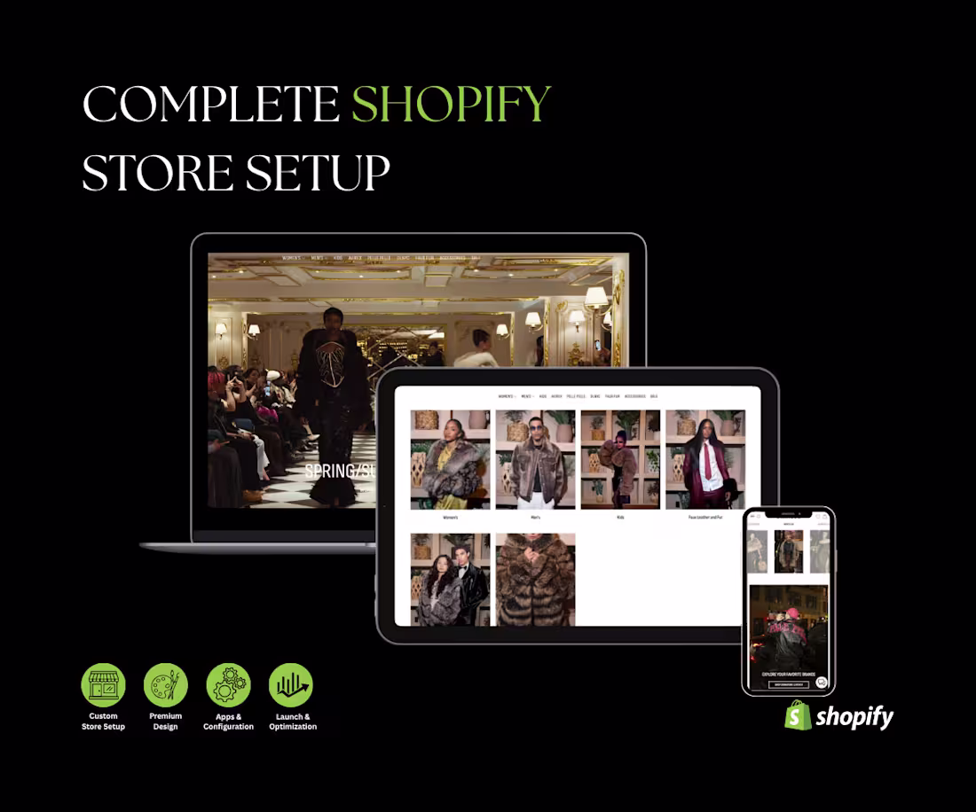 Cover image for Complete Shopify Store Setup – Launch Ready in 7 Days
