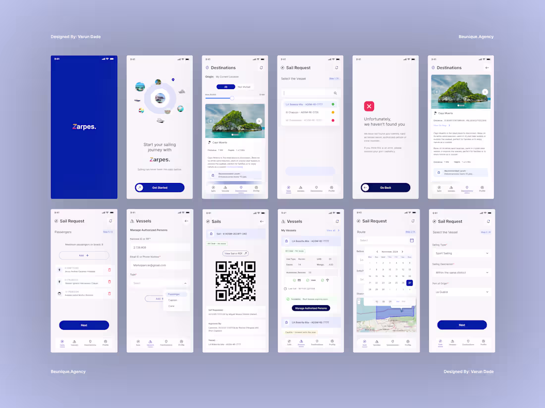 Cover image for UI/UX Design for a Maritime
