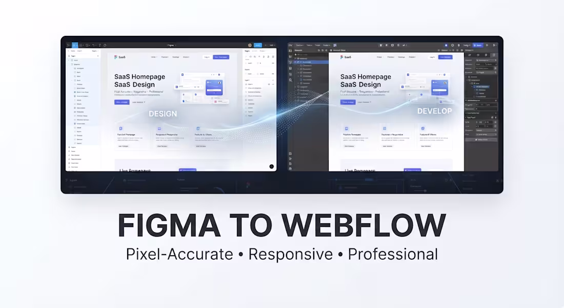 Cover image for Design to Webflow