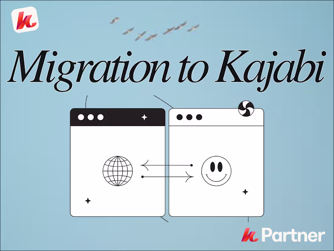 Cover image for Migration to Kajabi — Website, Courses, Funnels & Email
