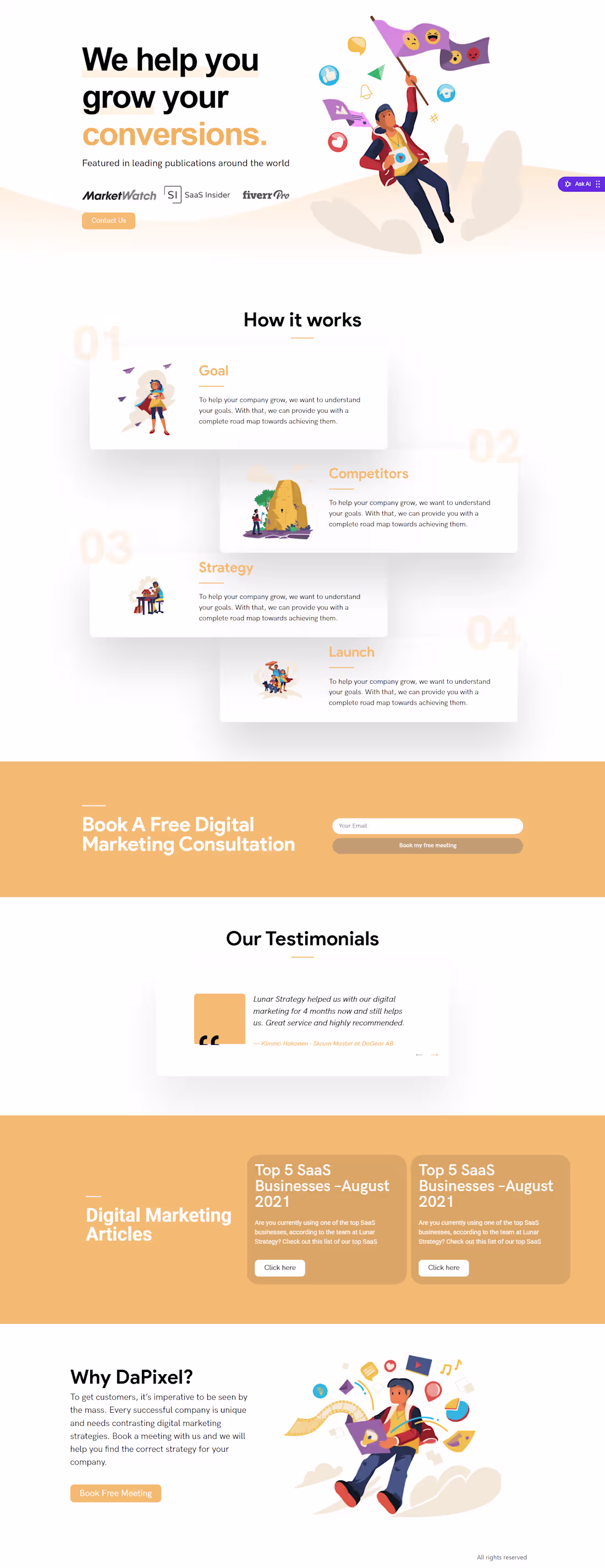 Cover image for Responsive WordPress Website
A modern and
