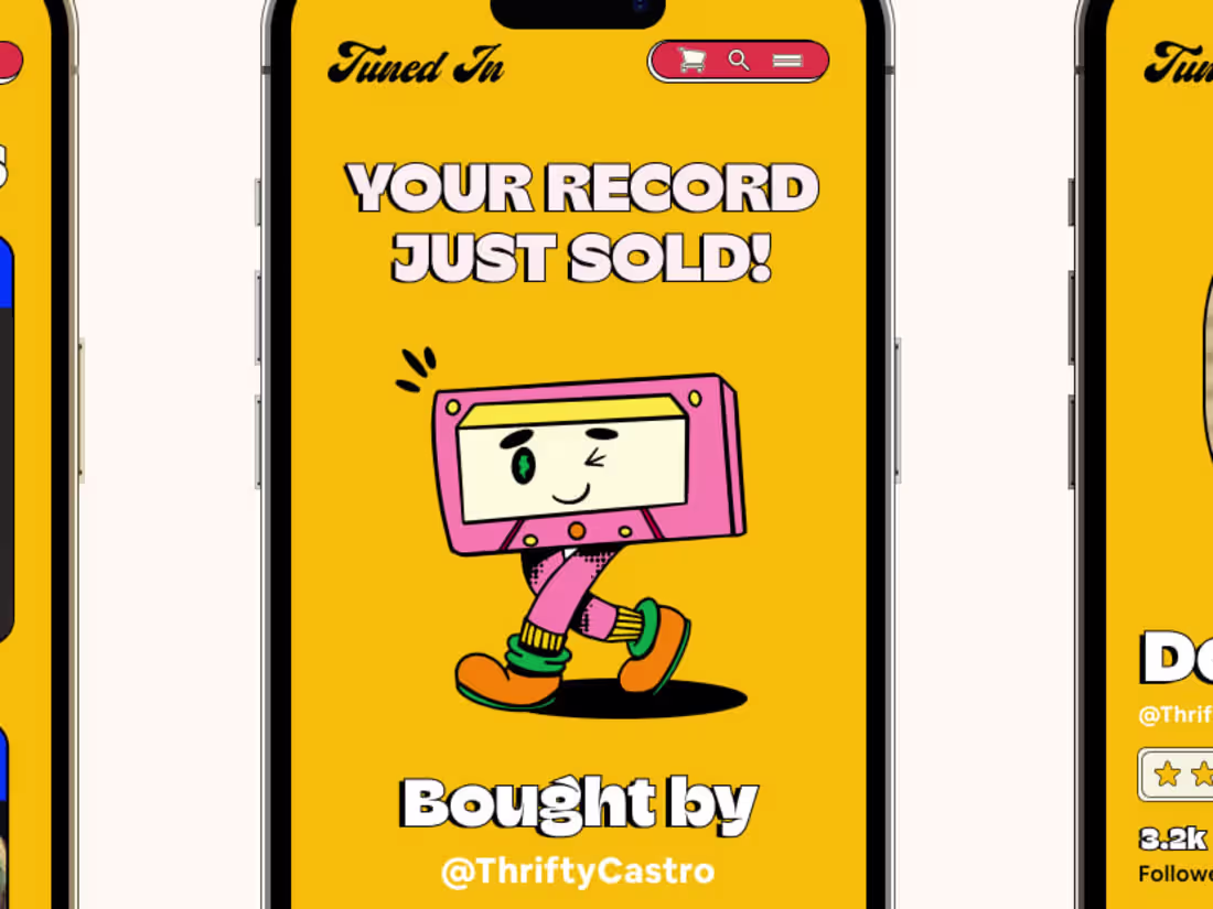Cover image for Tuned In - App Design