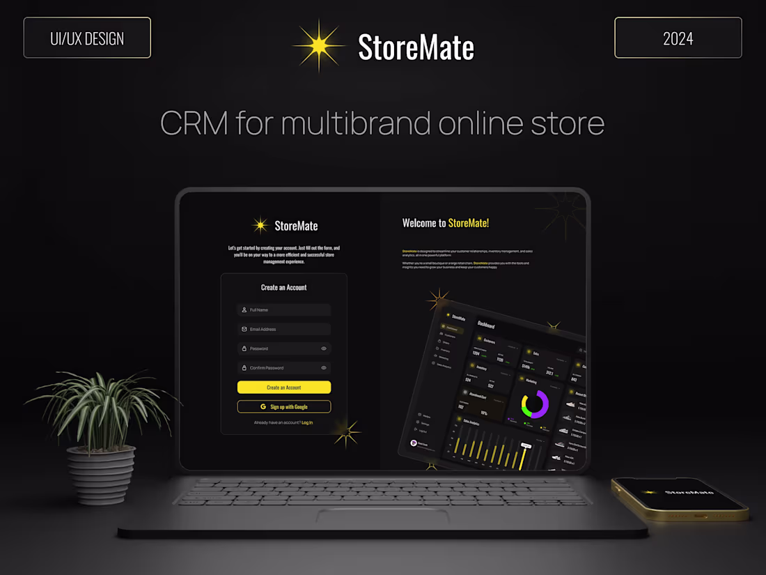 Cover image for  CRM for multibrand online store