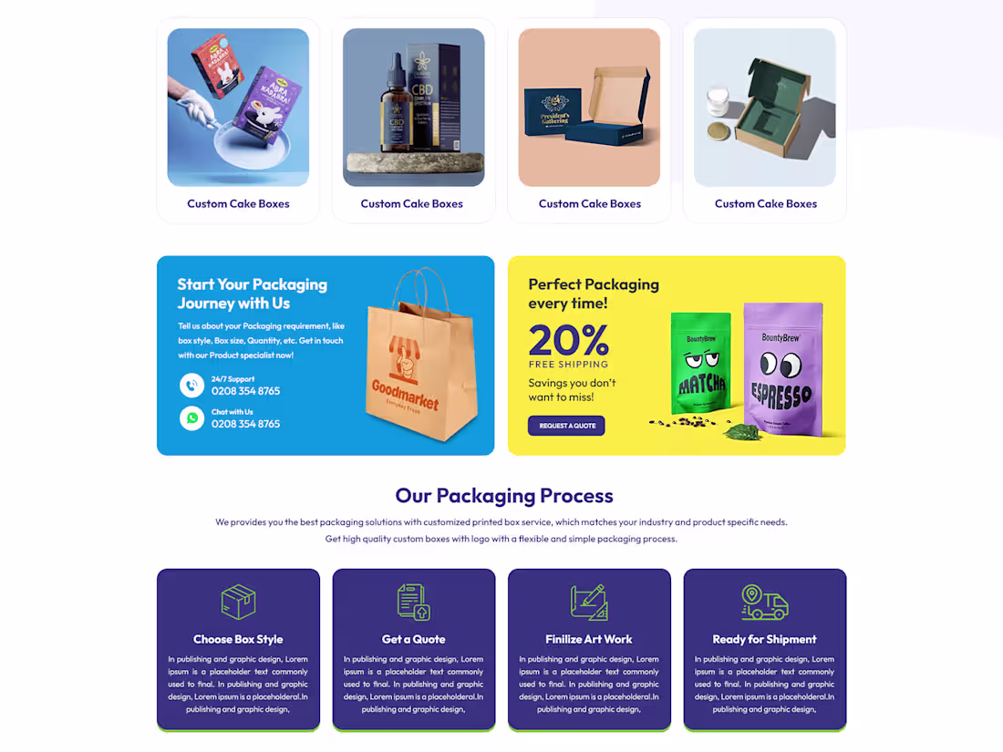 Cover image for We Print Boxes — Custom