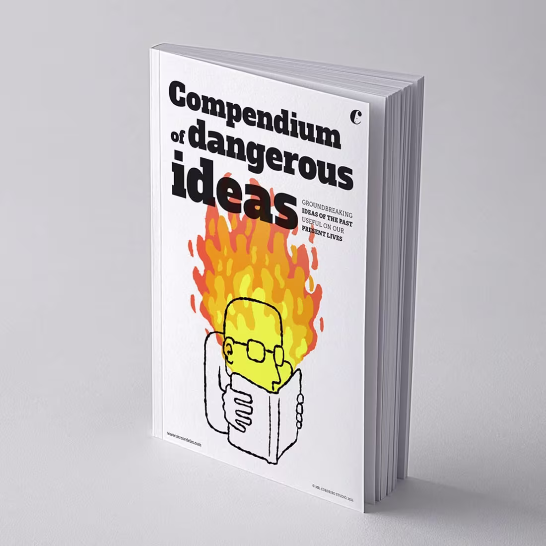 Cover image for COMPENDIUM OF DANGEROUS IDEAS
Illustration for