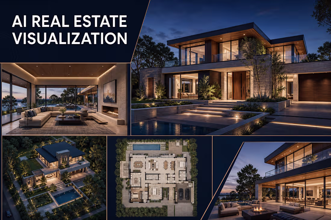 Cover image for AI Real Estate Visualization & Marketing Pack