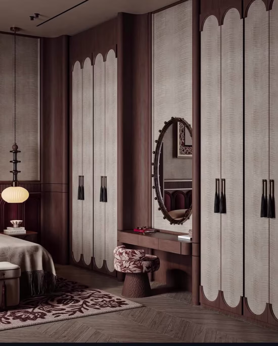 Cover image for THE ROYAL BEDROOM. 3D RENDER.