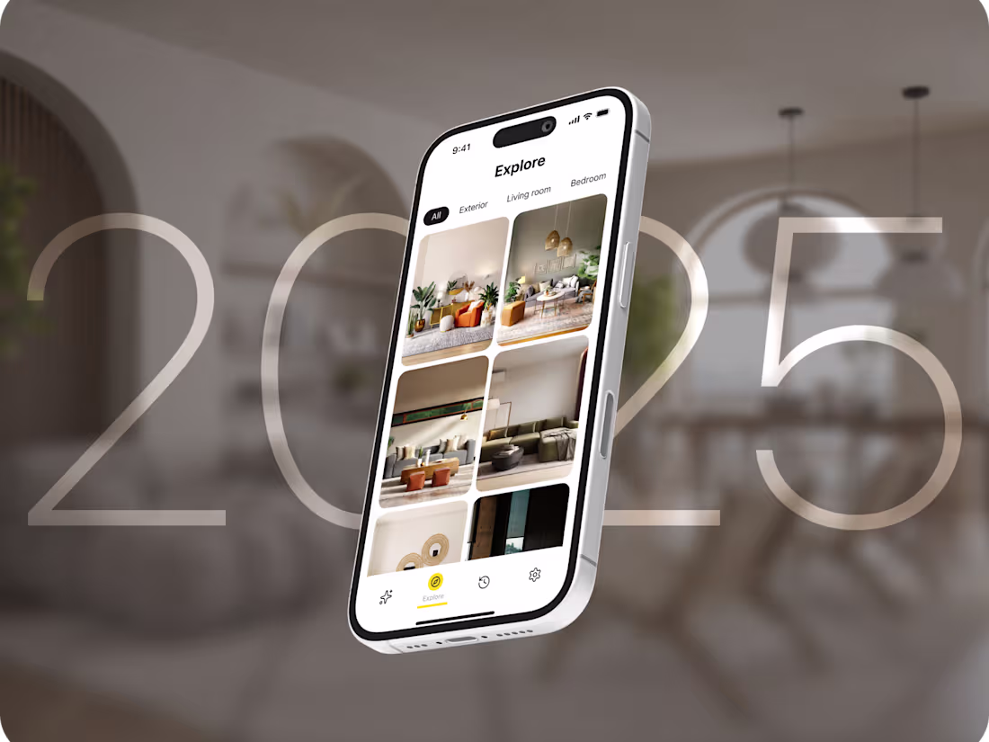 Cover image for Interior AI APP | iOS App UX&UI