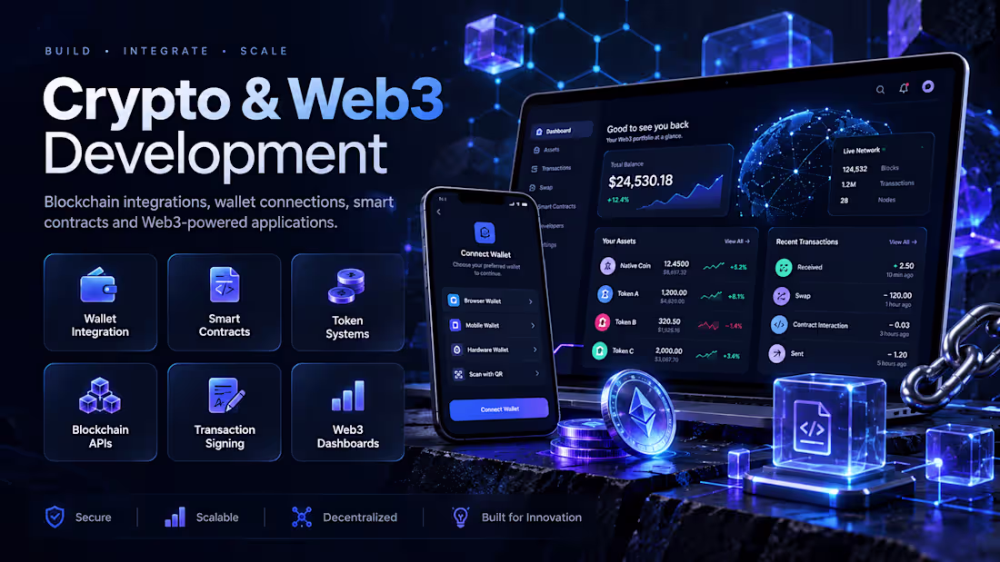 Cover image for Crypto & Web3 Development