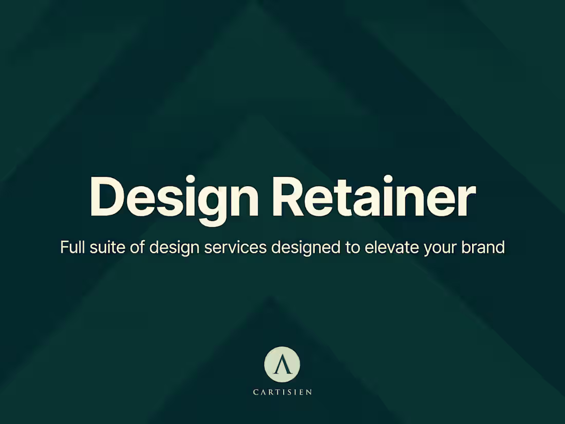 Cover image for Design Retainer