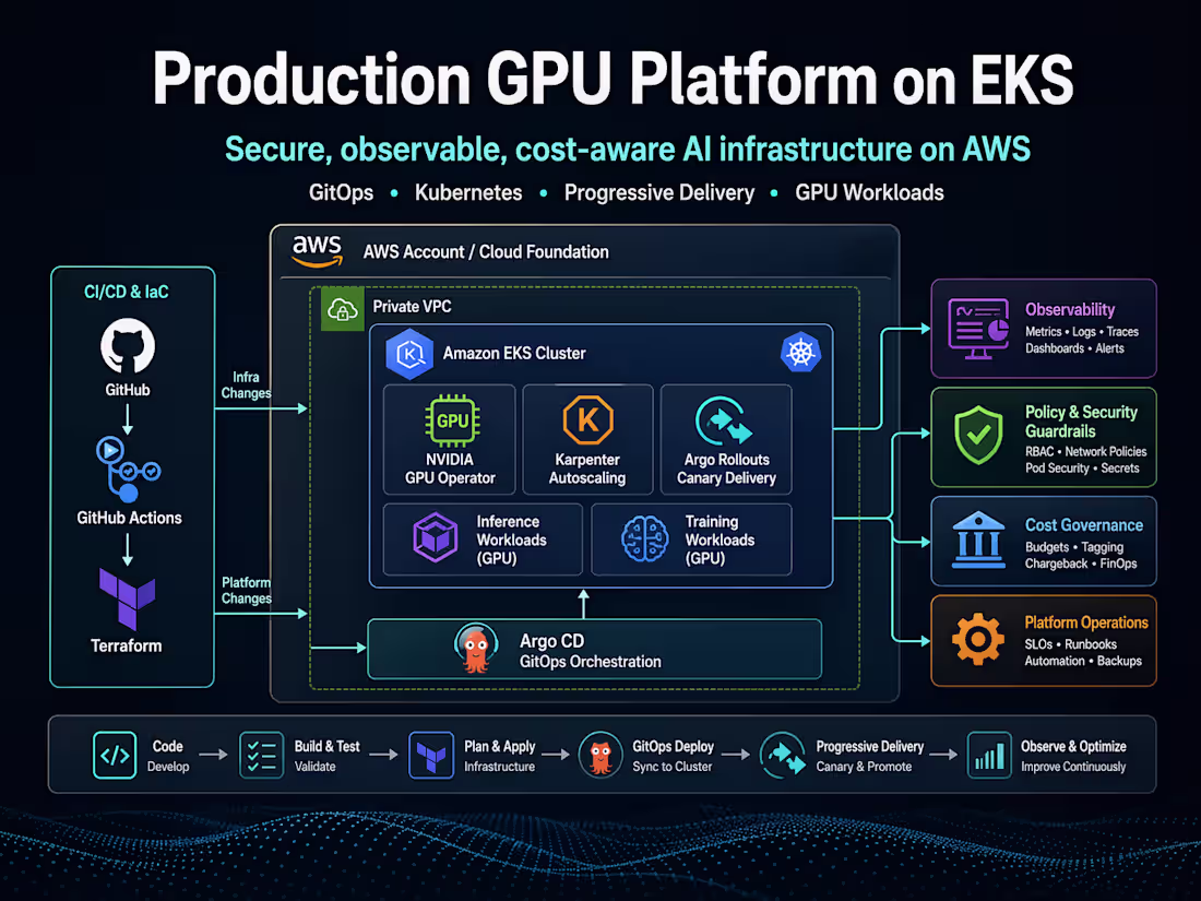 Cover image for Built a production-oriented GPU platform