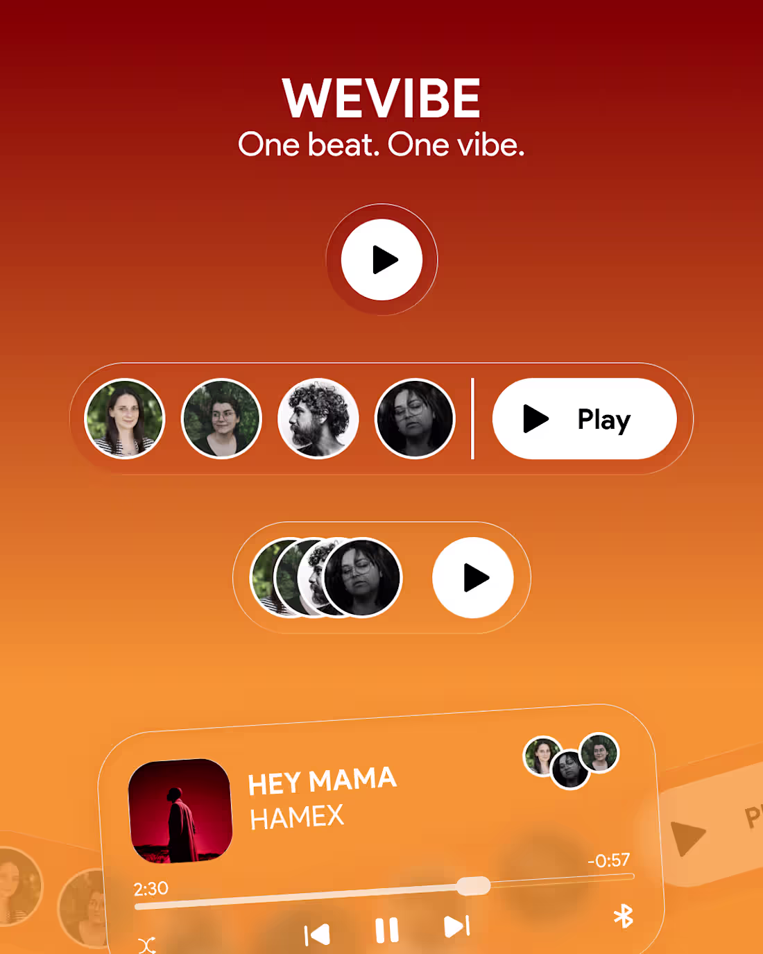 Cover image for WeVibe Music App - Liquid